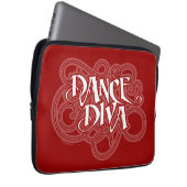 Dance Diva Laptopschutzhülle (Vorne Rechts)