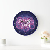 Dance Diva Large Clock Große Wanduhr (Zuhause)