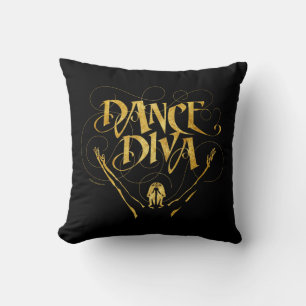 Dance Diva Throw Kissen
