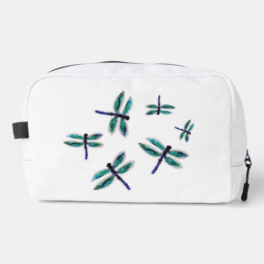 Dance Dragonfly Art Waschbeutel (Vorderseite)