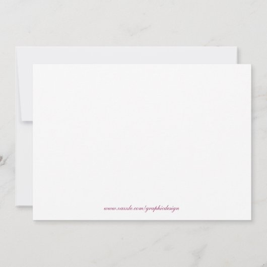 Dance-Erwägung Einladung (Rückseite)