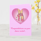 Dance Erwägung Herzlichen Glückwunsch Karte (Gelbe Blume)