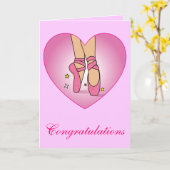 Dance Erwägung Herzlichen Glückwunsch Karte (Gelbe Blume)