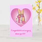 Dance Erwägung Herzlichen Glückwunsch Karte (Gelbe Blume)