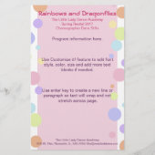 Dance-Erwägung-Programm (Rückseite)