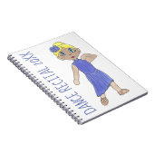 Dance Erwägungsgrund Erinnerungen Lyrical Modern D Notizblock (Rechte Seite)