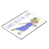 Dance Erwägungsgrund Erinnerungen Lyrical Modern D Notizblock (Linke Seite)