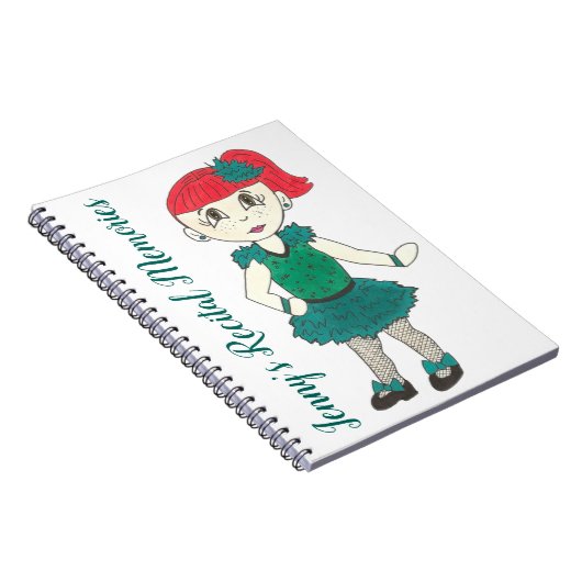 Dance Erwägungsgrund Erinnerungen Personalisiert G Notizblock (Rechte Seite)