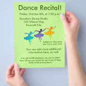 Dance Erwägungsgrund Flyer (Hand)