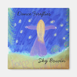 Dance Fireflies Magnet von Sky Boivin