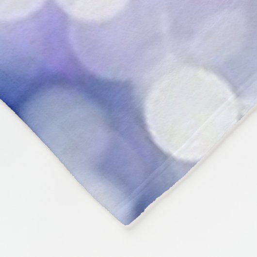 Dance Fleece Blanket mit ihrem Namen (Ecke)