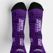 Dance Floor Bar & Bat Mitzvah Nehmen Sie Zuhause G Socken (Oben)