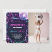 Dance Foto Einladung (Vorderseite)