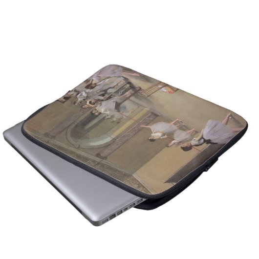 Dance Foyer an der Oper von Edgar Degas Laptopschutzhülle (Vorne Knopf)