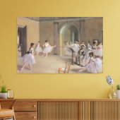 Dance Foyer an der Oper von Edgar Degas Leinwanddruck (Insitu (Wohnzimmer))