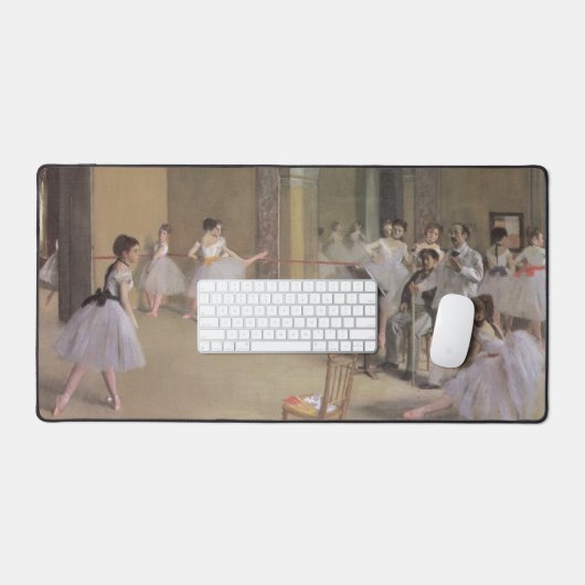 Dance Foyer an der Oper von Edgar Degas Schreibtischunterlage (Tastatur & Maus)