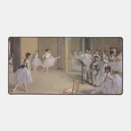 Dance Foyer an der Oper von Edgar Degas Schreibtischunterlage (Vorderseite)