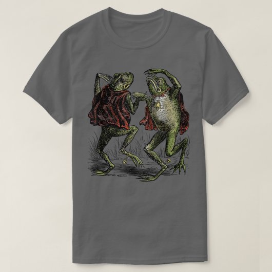 Dance Frogs Cotattcore Toad Fairy Tale Trippy D T-Shirt (Design vorne)