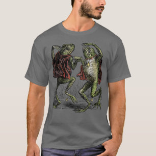Dance Frogs Cotattcore Toad Fairy Tale Trippy D T-Shirt