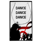 Dance Girl Modern Custom Kleine Geschenktüte (Rückseite)