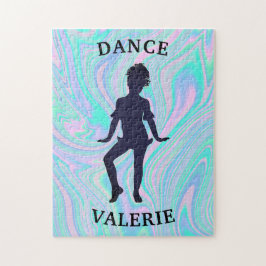 Dance Hologram Puzzle mit ihrem Namen!