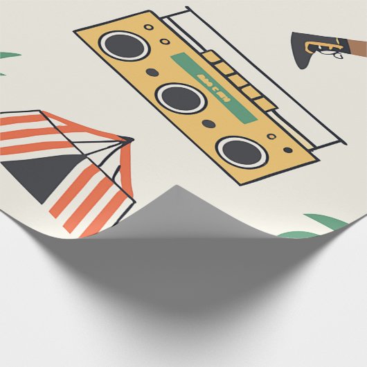 Dance in summer geschenkpapier (Ecke)