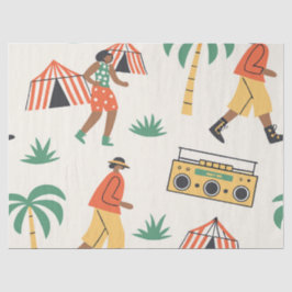 Dance in summer seidenpapier