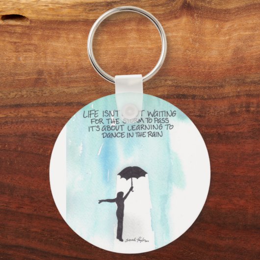 Dance In The Rain Schlüsselanhänger (Vorderseite)