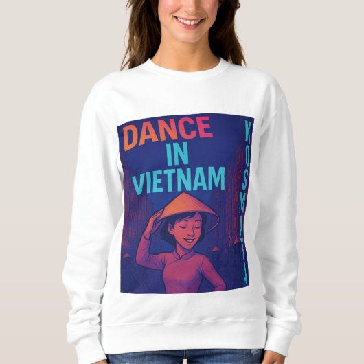Dance in Vietnam - Sweatshirt Damen (Vorderseite)