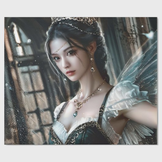 Dance Inspiriert Fantasy Birthday Geschenkpapier (Flach)