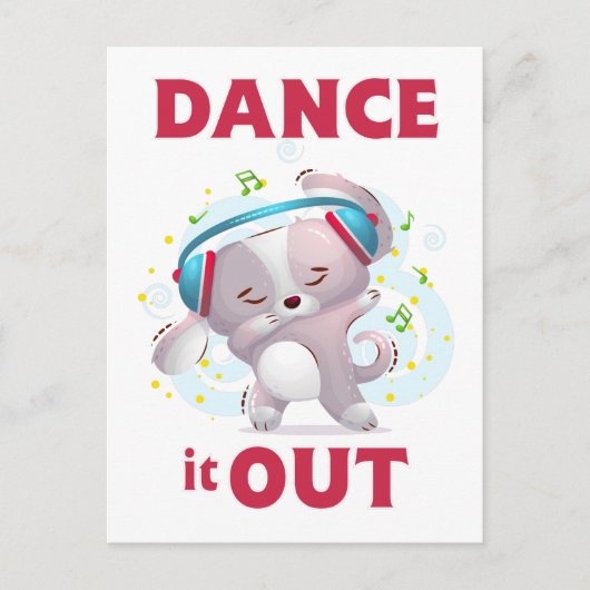Dance it Out Postkarte (Vorderseite)