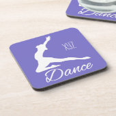 DANCE kundenspezifische Untersetzer für Monogramm  (Linke Seite)