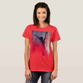 Dance Lady in Red T - Shirt (Vorne ganz)