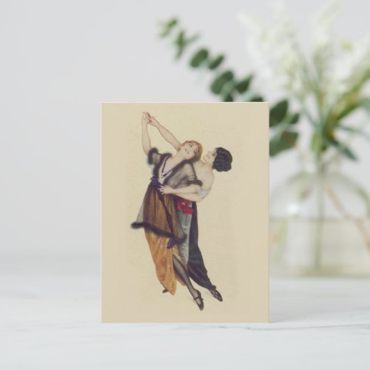 Dance Ladys Postkarte (Stehend Vorderseite)