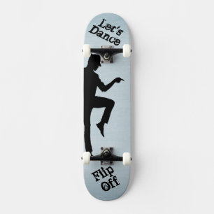Dance lasse - Benutzerdefiniertes Textmoonwalk Ged Skateboard