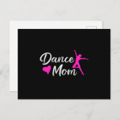 Dance Liebe Dancing Party Sport Dancer Funny Gift Postkarte (Vorne/Hinten)
