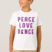 Dance Liebe Dancing Party Sport Dancer Funny Gift T-Shirt (Vorderseite)