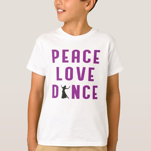 Dance Liebe Dancing Party Sport Dancer Funny Gift T-Shirt (Vorderseite)