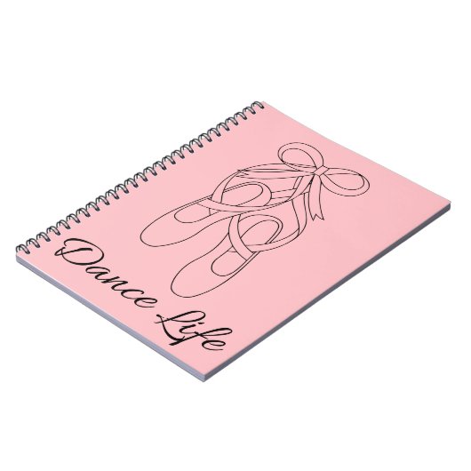 Dance Life Spiral Notebook Notizblock (Linke Seite)