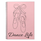Dance Life Spiral Notebook Notizblock (Vorderseite)
