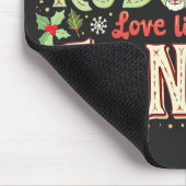 Dance like Frosty Shine like Rudolph Liebe Mousepad (Ecke)