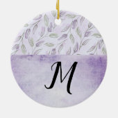 Dance like nobody is watching classic round sticke keramik ornament (Hinten)