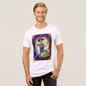Dance Like Nobodys Watching – Wild Skeleton Groov Tri-Blend Shirt (Vorderseite voll)