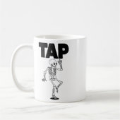 Dance Lover Skeleton Dancing Teacher Dancer gestoc Kaffeetasse (Links)