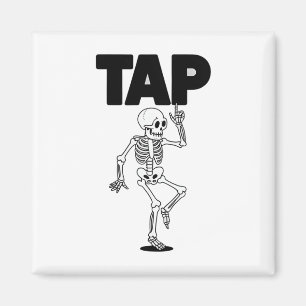 Dance Lover Skeleton Dancing Teacher Dancer gestoc Magnet