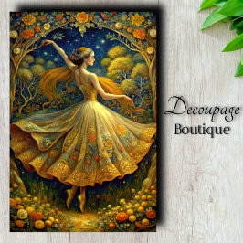 Dance Magic Decoupage Seidenpapier