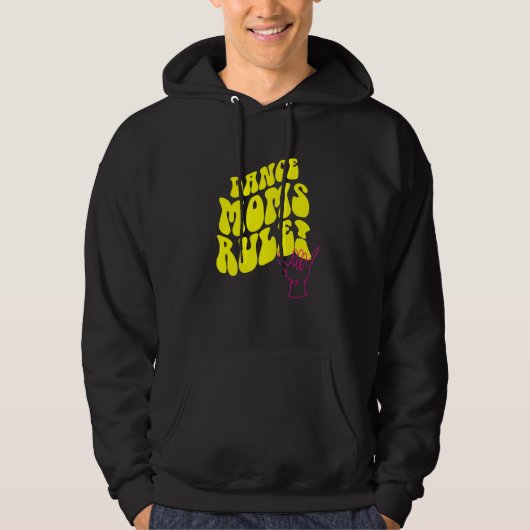 Dance Mama Cool Retro Mode Hoodie (Vorderseite)