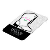 Dance-Mama des Drill-Dance-Teams Magnet (Linke Seite)