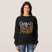 Dance Mama Leopard Funny Dance Mama Muttertag Sweatshirt (Vorne ganz)