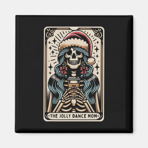 Dance Mama Weihnachts-Tarot-Karte Tanzlehrer Dau Magnet